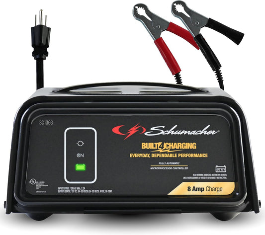 Schumacher Electric 8A Car Battery Charger and Maintainer Review
