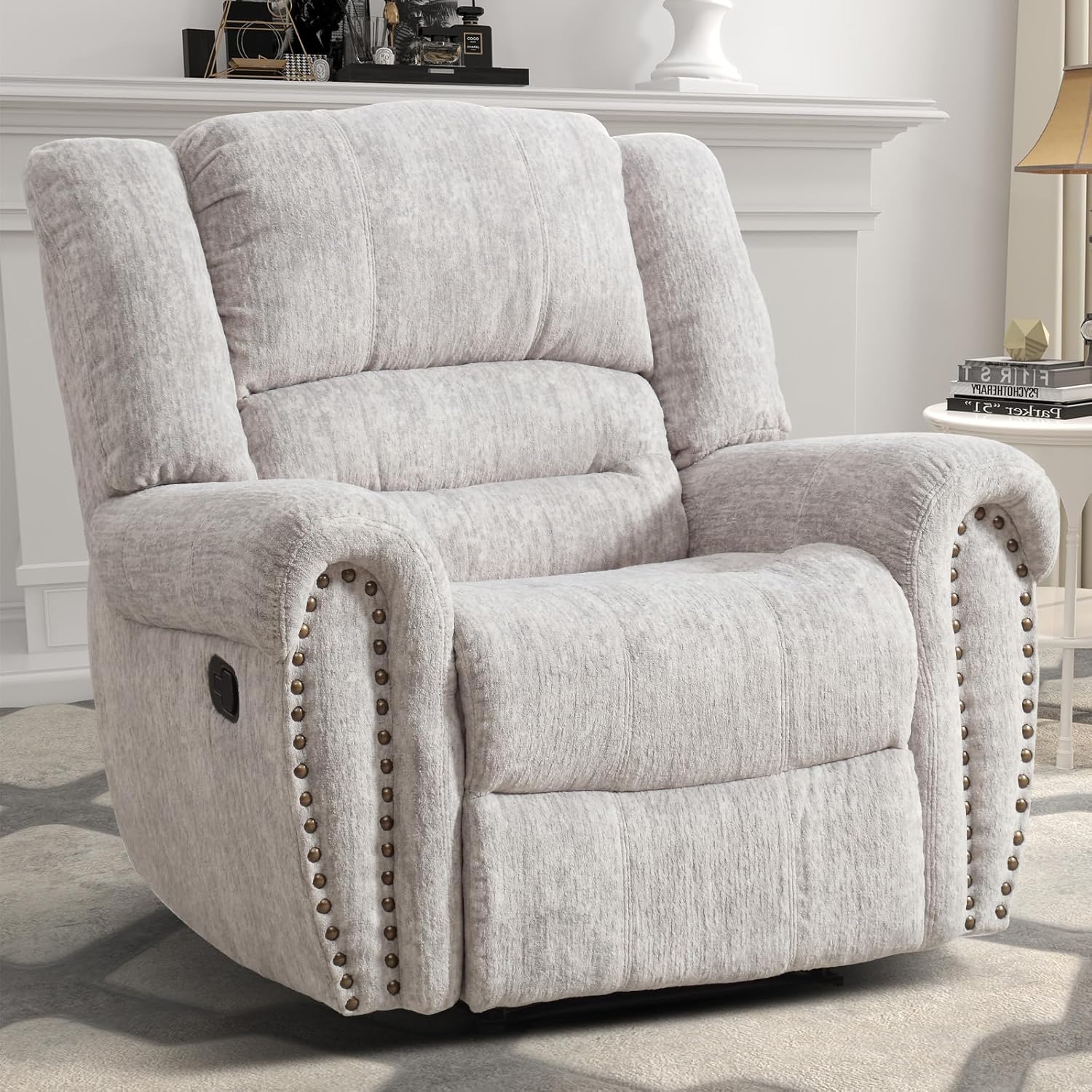 CANMOV Manual Recliner Chair for Comfort in Living Room