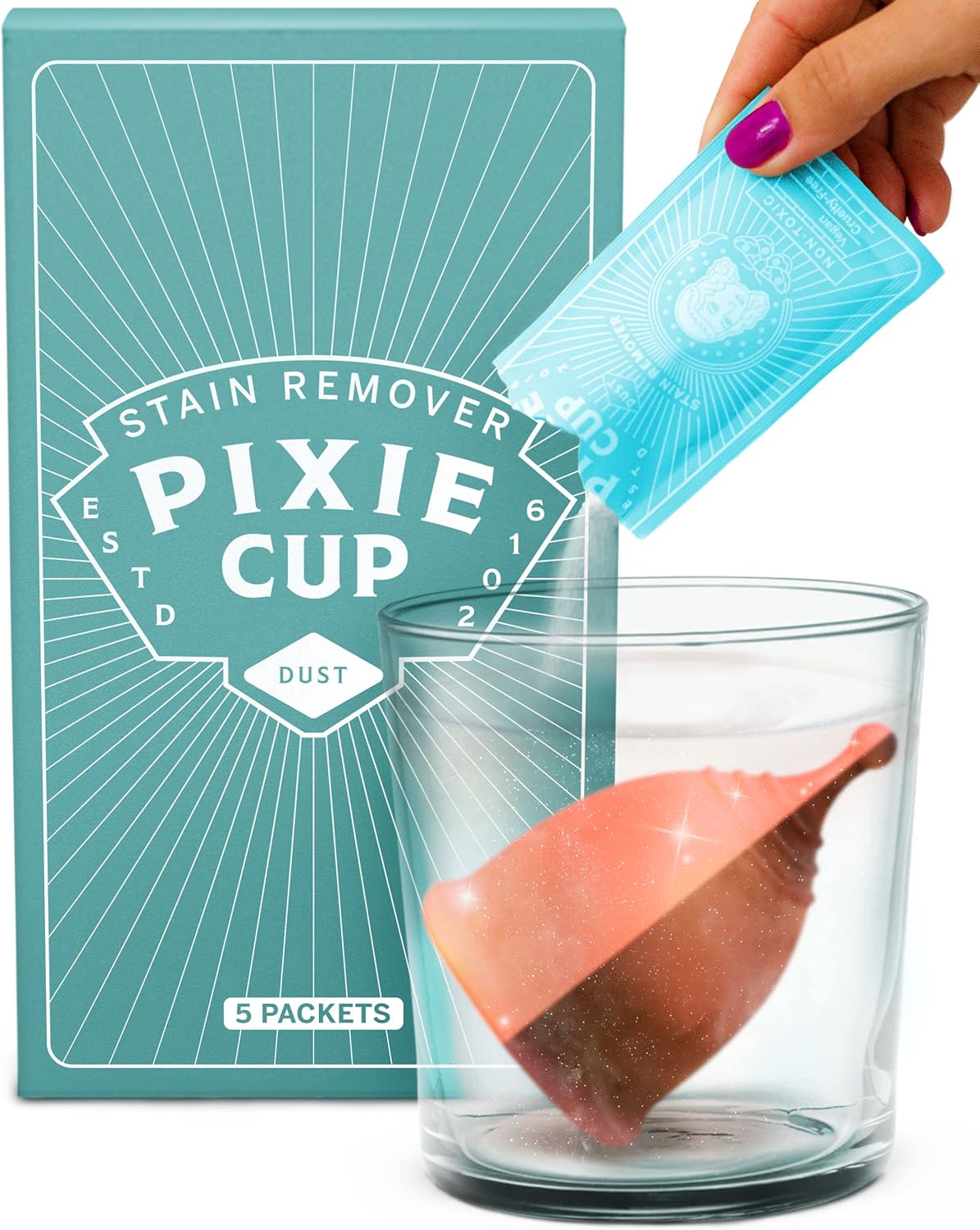 Organic Stain Remover for Menstrual Cups - Pixie Cup
