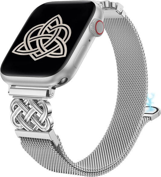 BEEXI Stainless Steel Magnetic Loop Band for Apple Watch - Stylish & Secure
