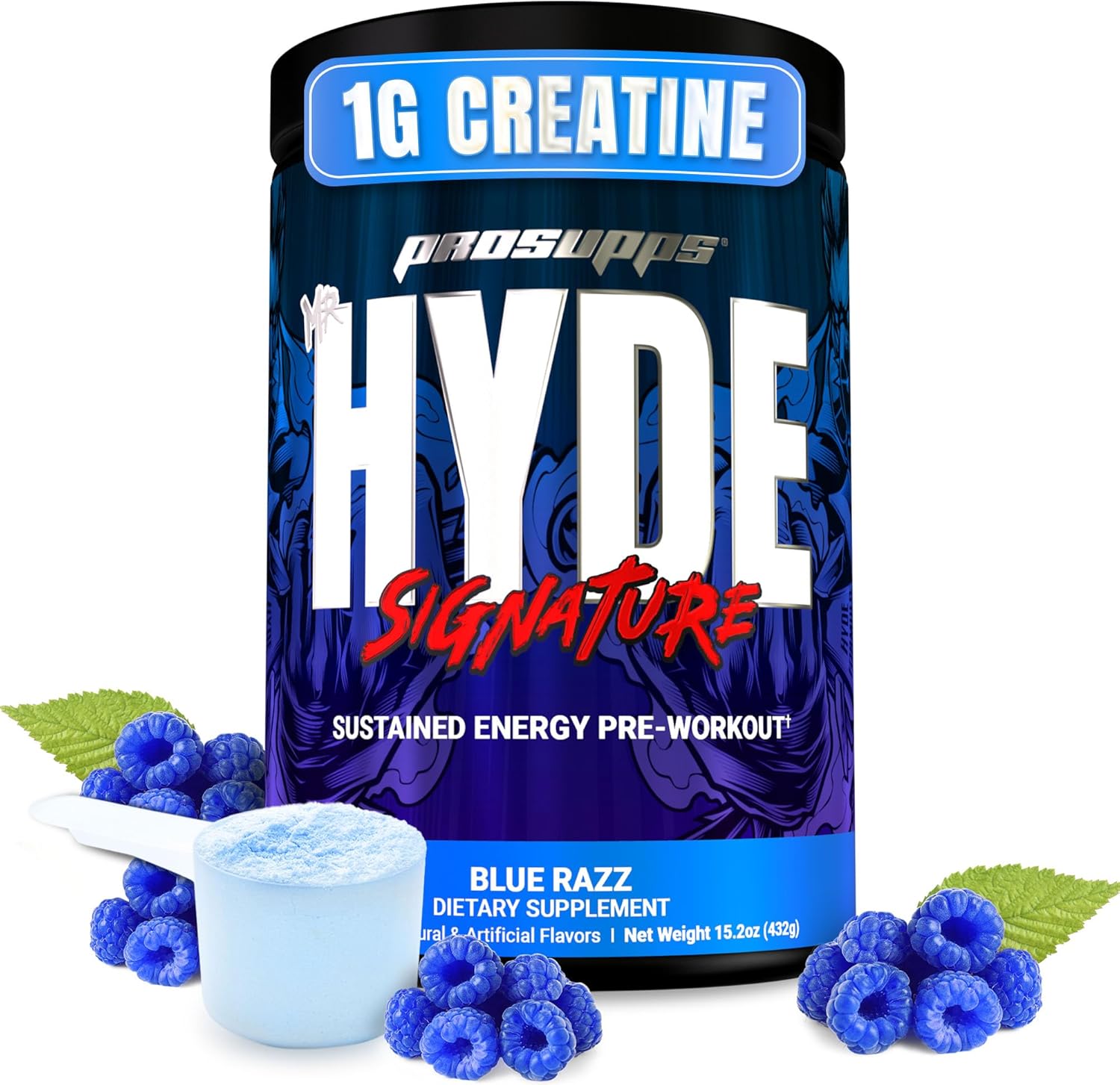 PROSUPPS Mr. Hyde Signature Pre Workout Powder for Energy Boost