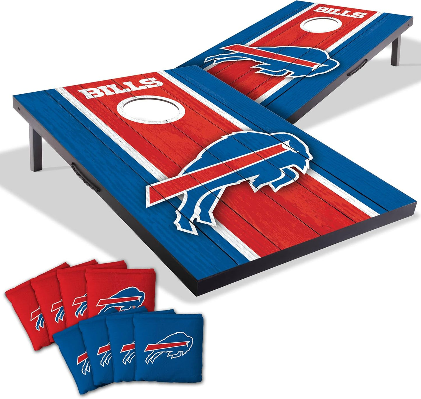 YouTheFan NFL Portable Cornhole Game with Logo Bags for Fun