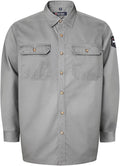 7.5oz FR Shirt 100% Cotton Flame Resistant Work Shirt - Durable