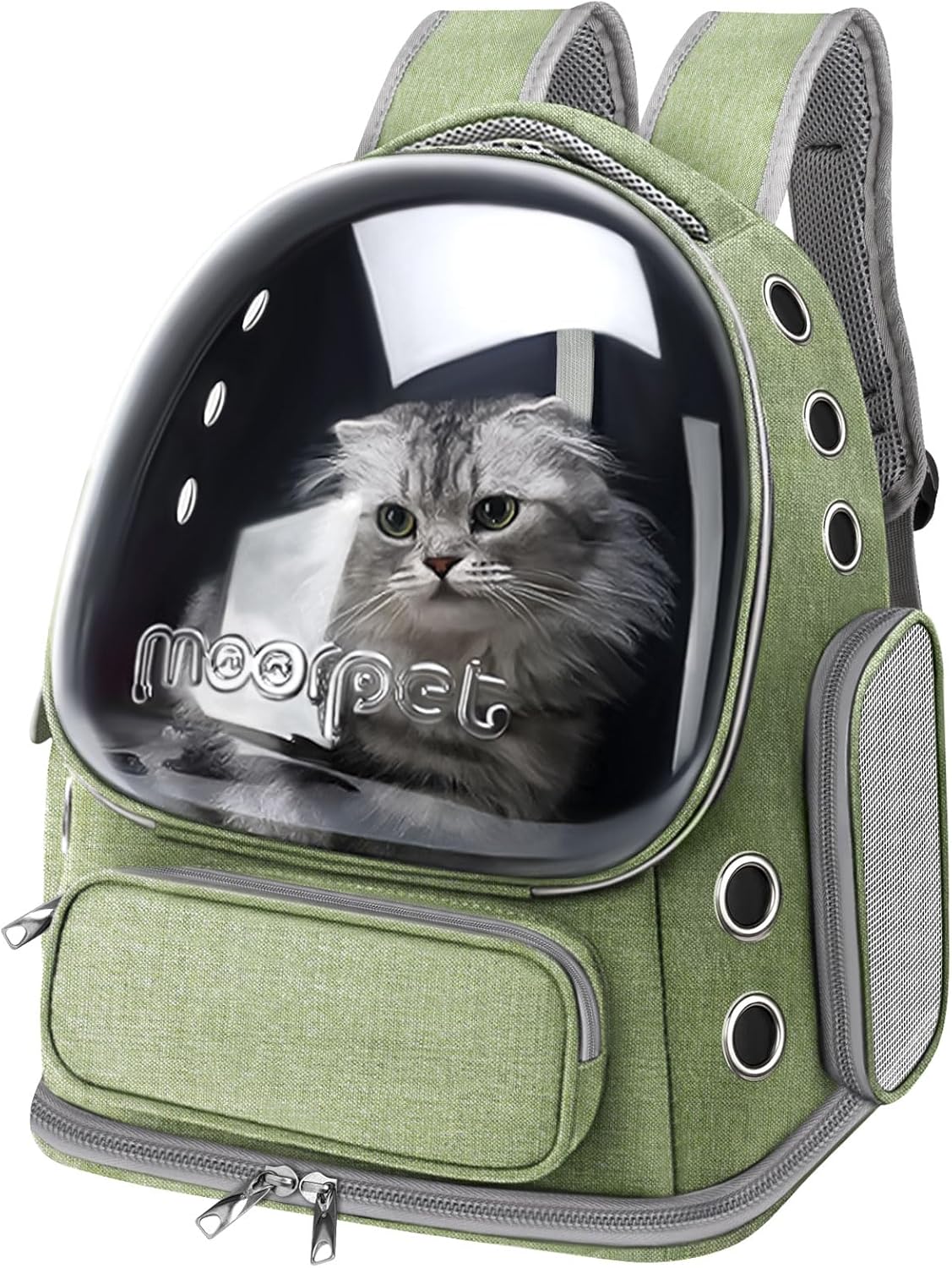Breathable Cat Bubble Backpack Carrier for Travel and Comfort