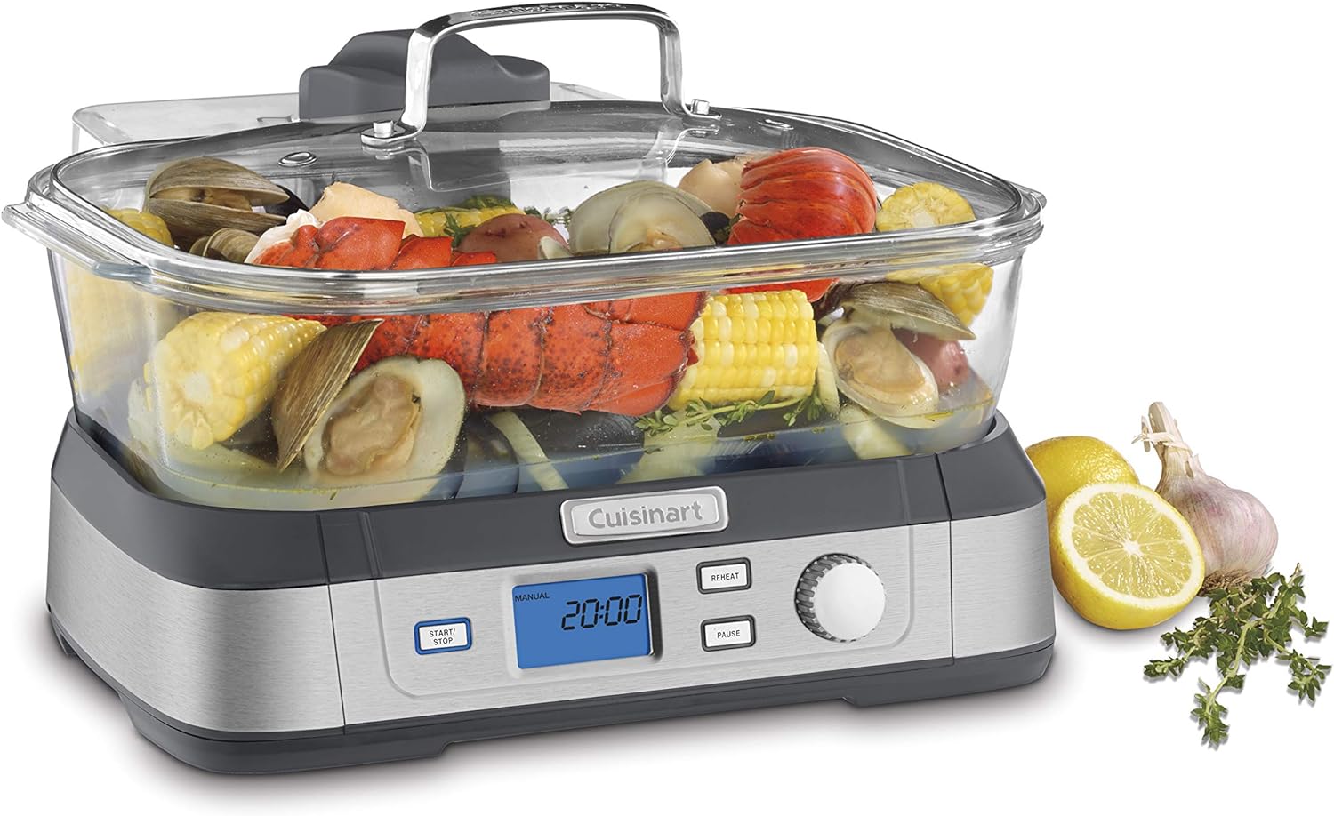 Cuisinart Cookfresh Digital Glass Food Steamer for Healthy Meals