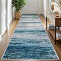 KOZYFLY Runner Rug 3x10 Modern Ombre for Hallways and More