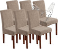 Waterproof Dining Chair Covers Stretch Parsons Slipcovers - Removable