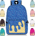 Drip Backpack for Boys Girls - Kawaii Laptop Shoulder Bag