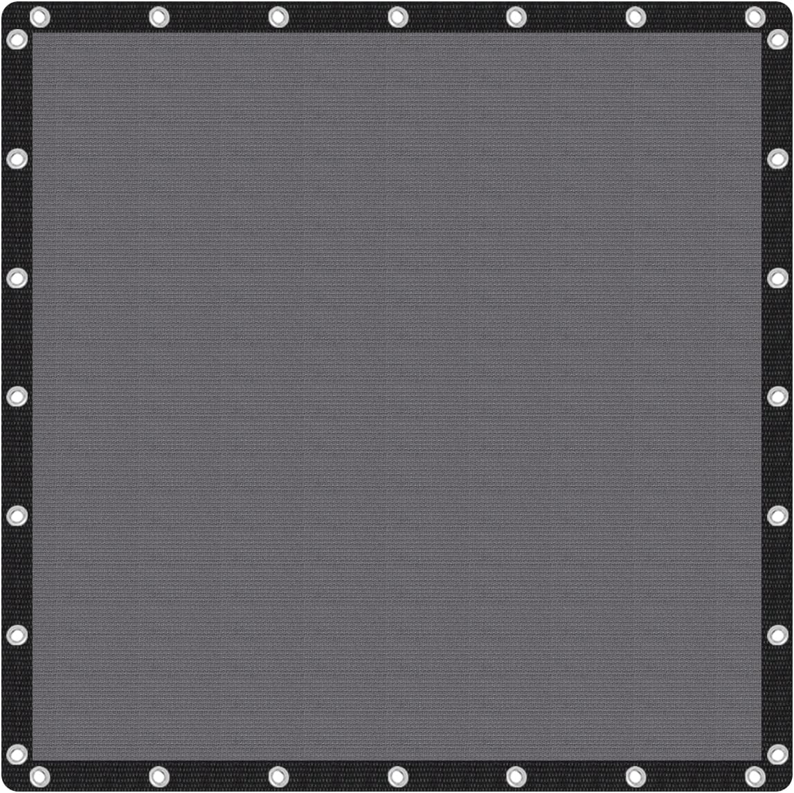 VICLLAX 90% Shade Fabric Sun Shade Cloth for Outdoor Use