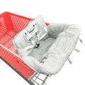 Portable 2-in-1 Grocery Cart Seat Cover and Baby Highchair Cover