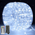 100FT 600LED Rope Lights Outdoor - Waterproof Remote Rope Light