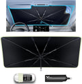 Car Windshield Sun Shade Umbrella 53in x 30in - Blocks Heat & UV