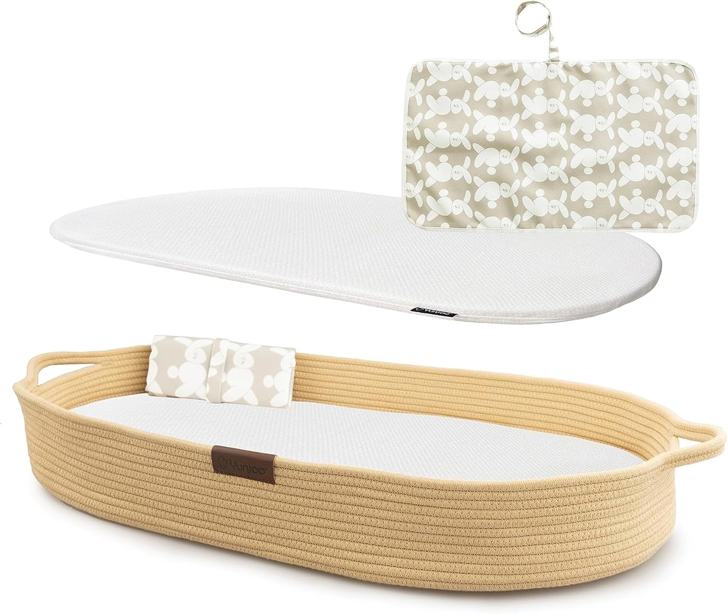 Portable Baby Changing Basket for Newborns - Soft and Safe