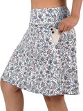 ANIVIVO Women's Skorts Skirts 20 in Knee Length - Comfortable Active