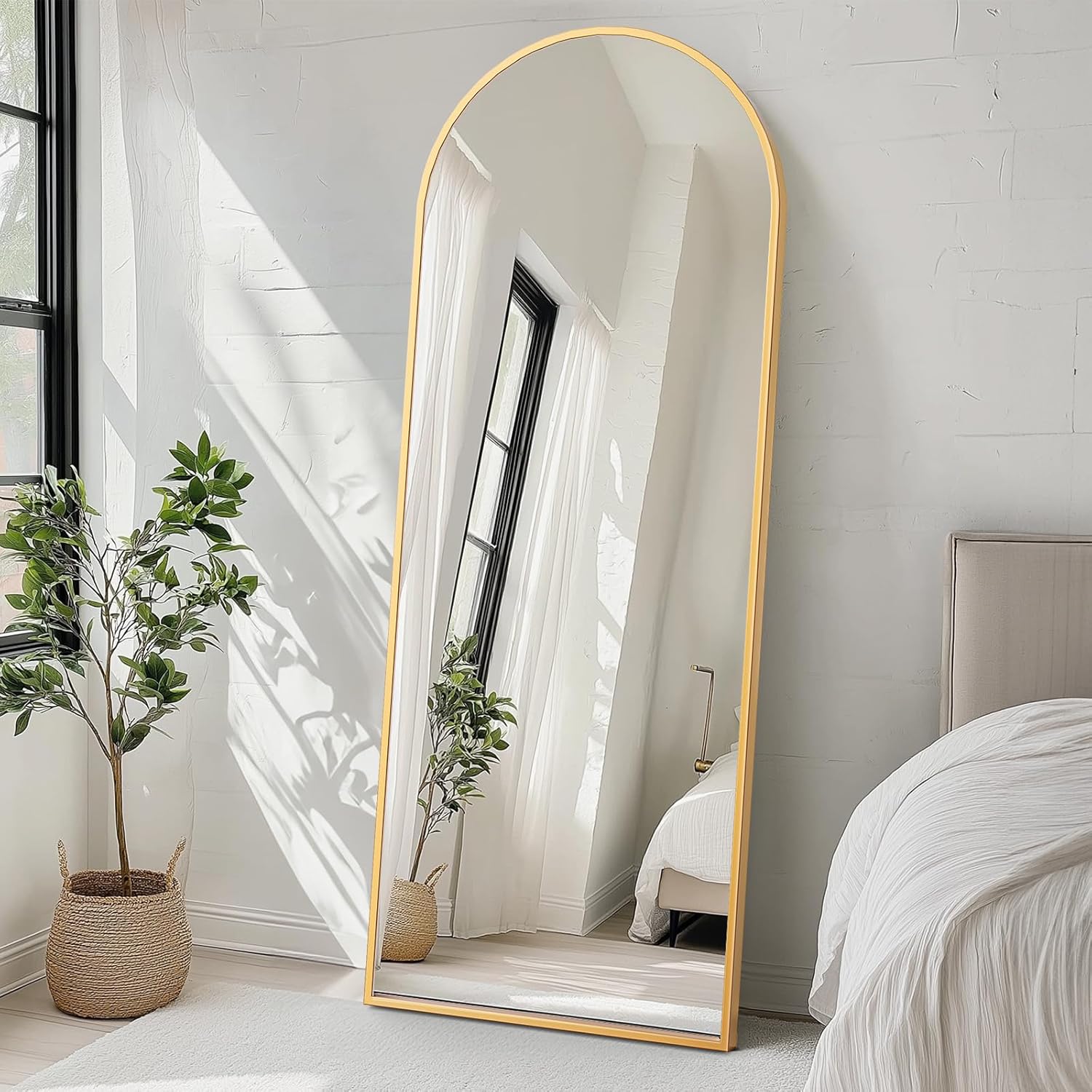 Arched Full Length Mirror by Sweetcrispy - Stylish and Versatile