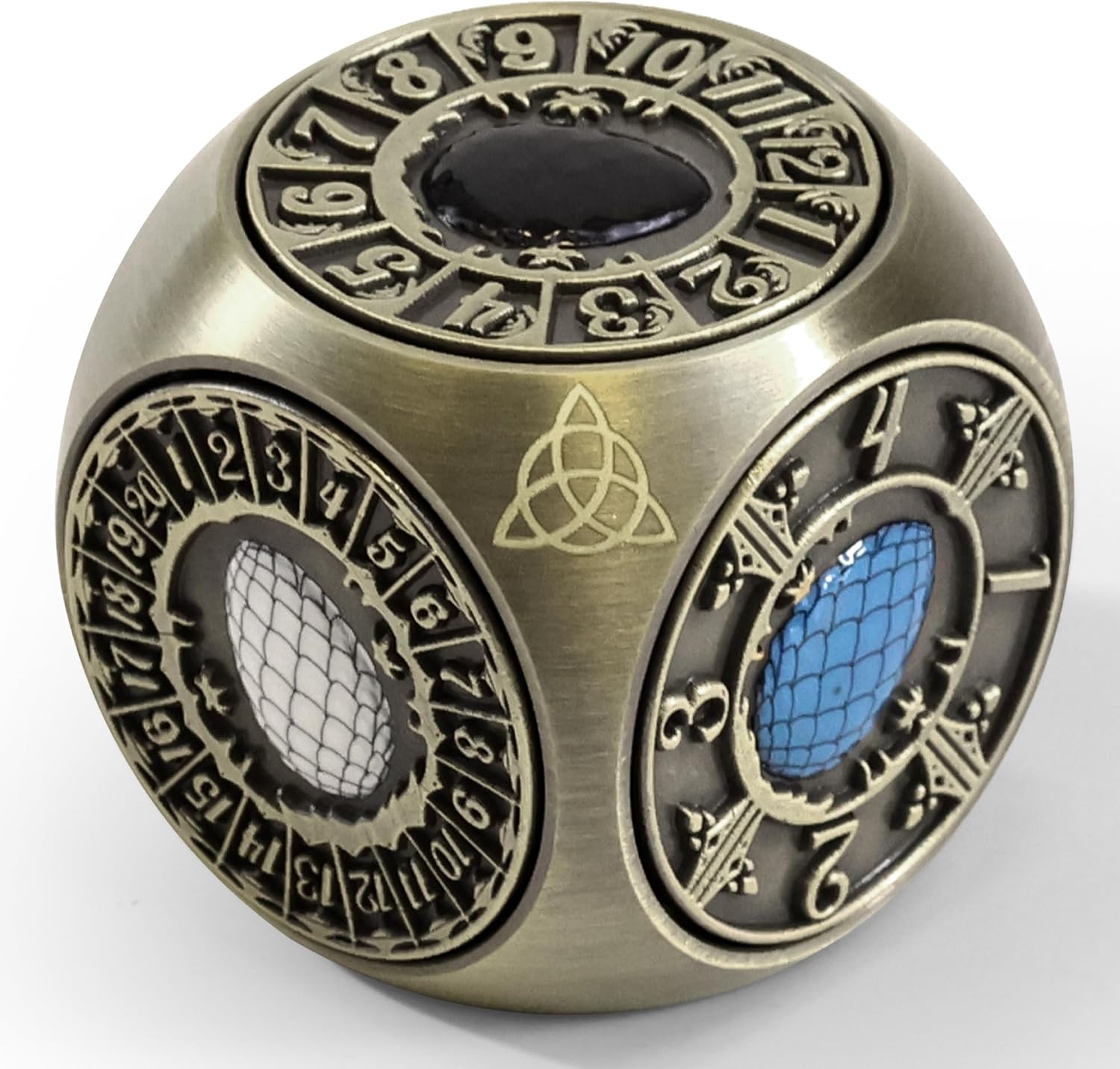 Metal DND Spinner Dice for Dungeons and Dragons Gifts