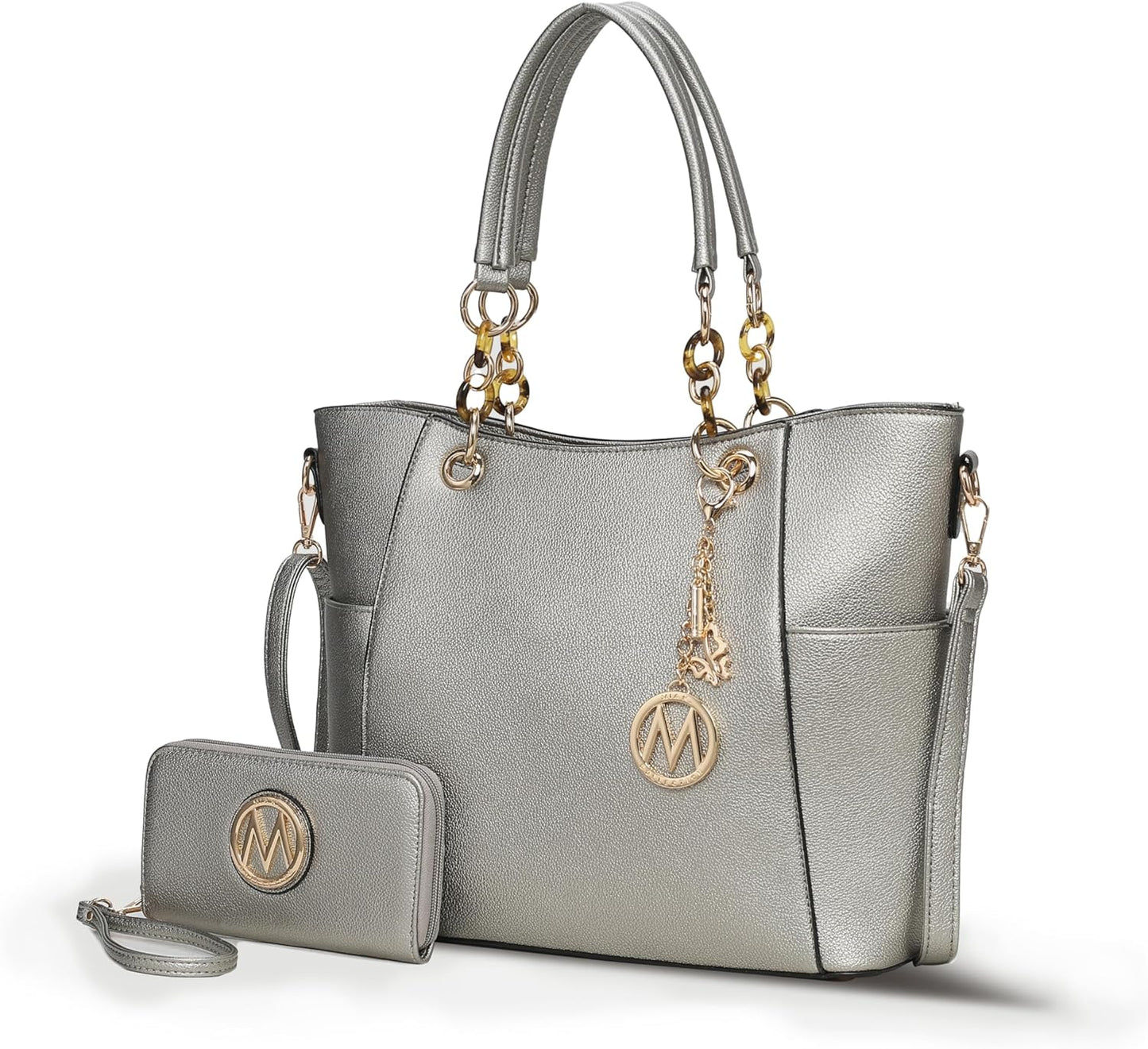 MKF Collection Tote Bag for Women - Chic Handbag Set with Wallet