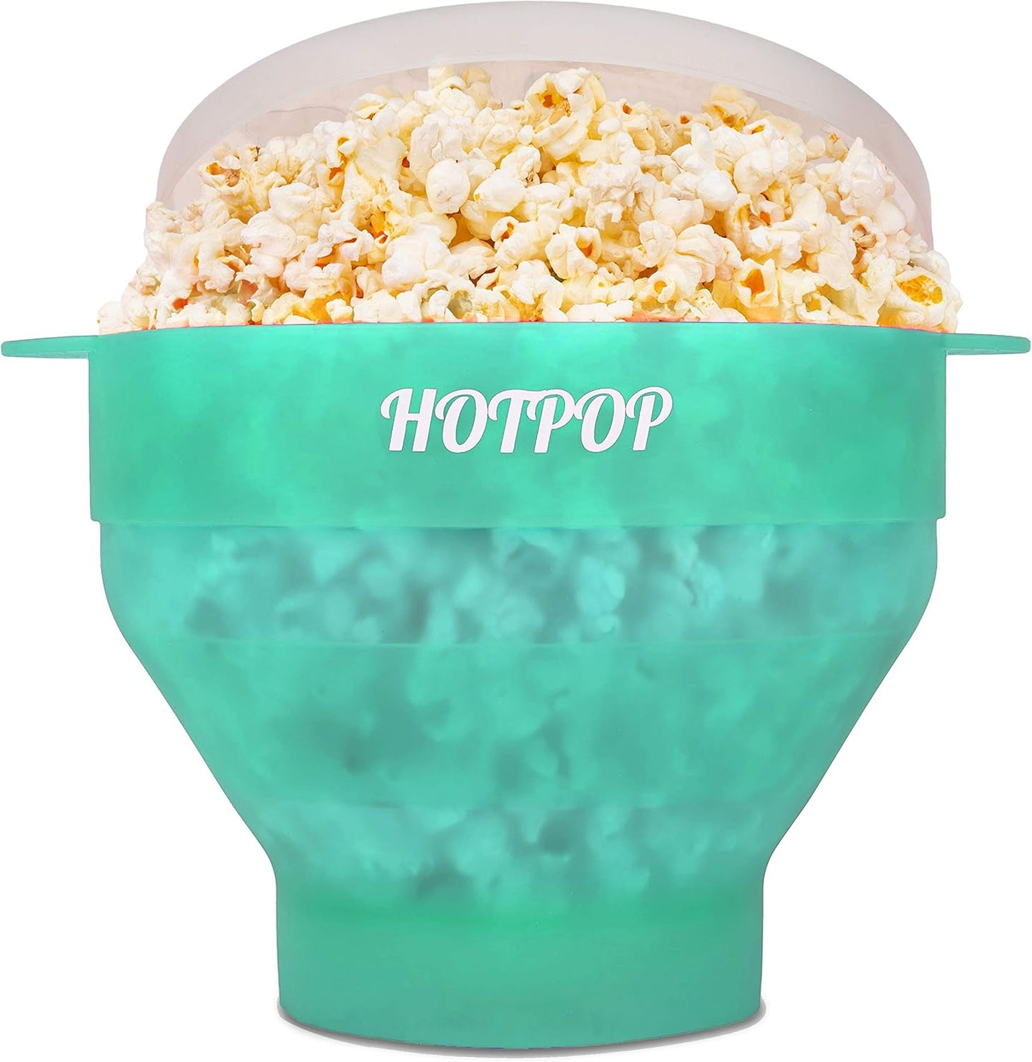 HOTPOP Silicone Popcorn Maker - Collapsible & BPA-Free | Dishwasher Safe - 20 Colors