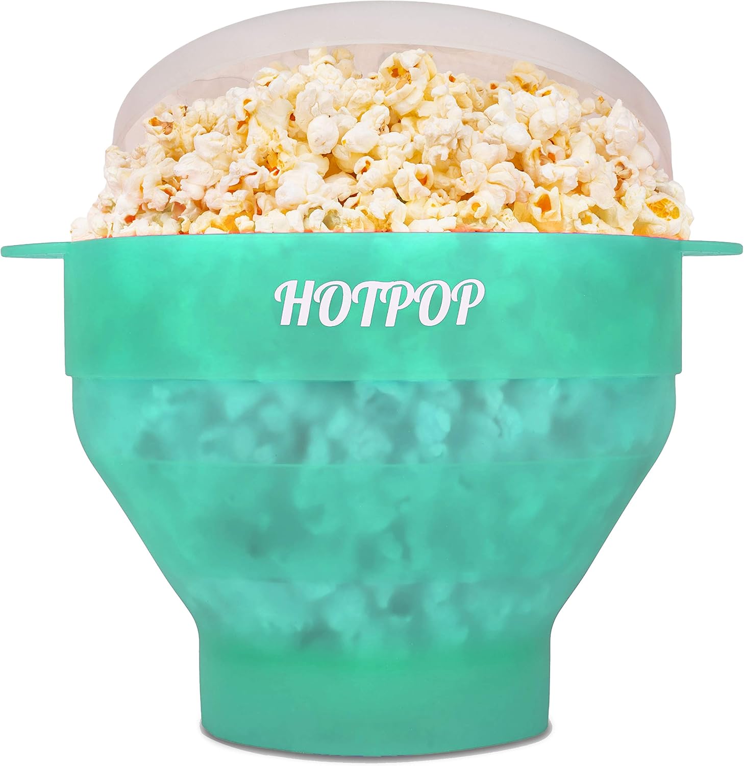HOTPOP Silicone Popcorn Maker - Collapsible & BPA-Free | Dishwasher Safe - 20 Colors