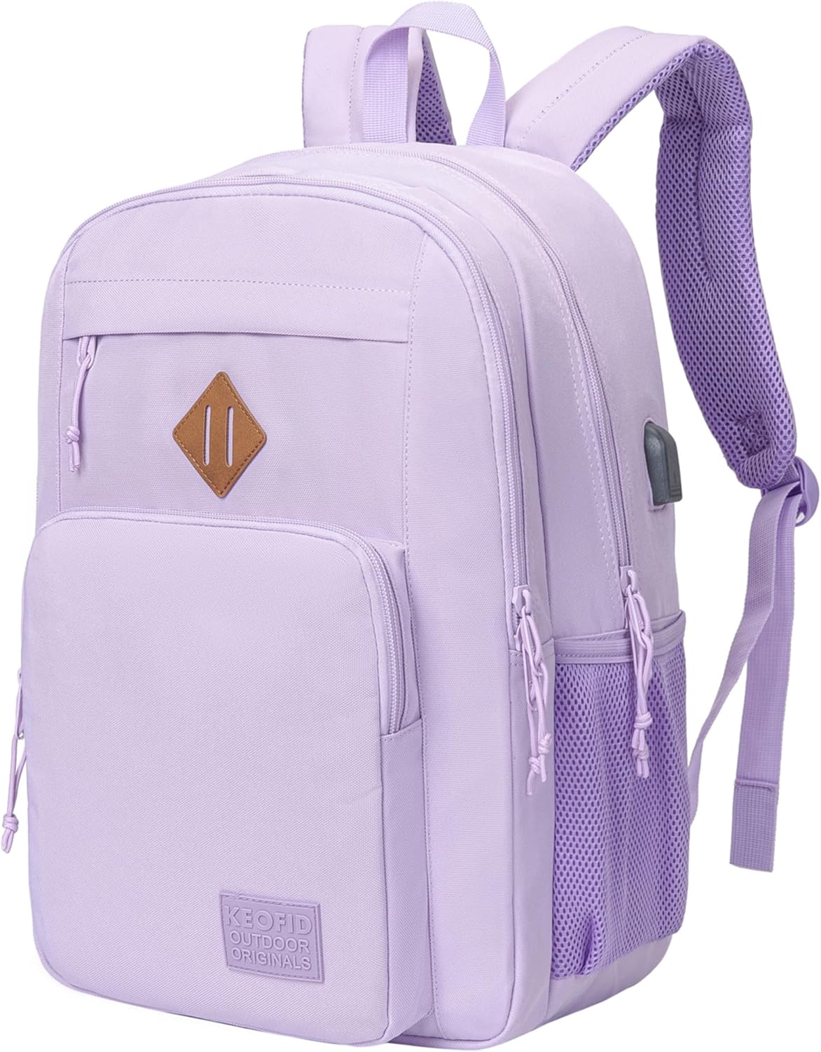 KEOFID Classic Travel Backpack for Men and Women, Anti Theft