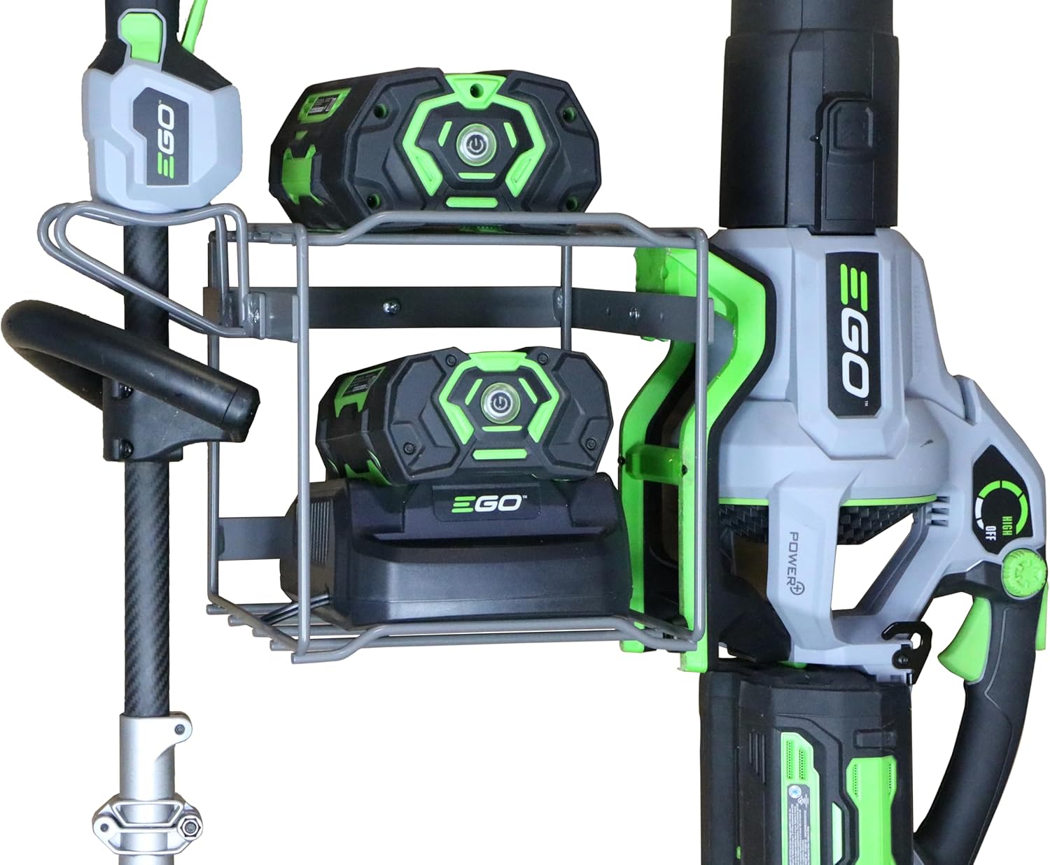 Lawn Power Tool Organizer - Maximize Garage Space!