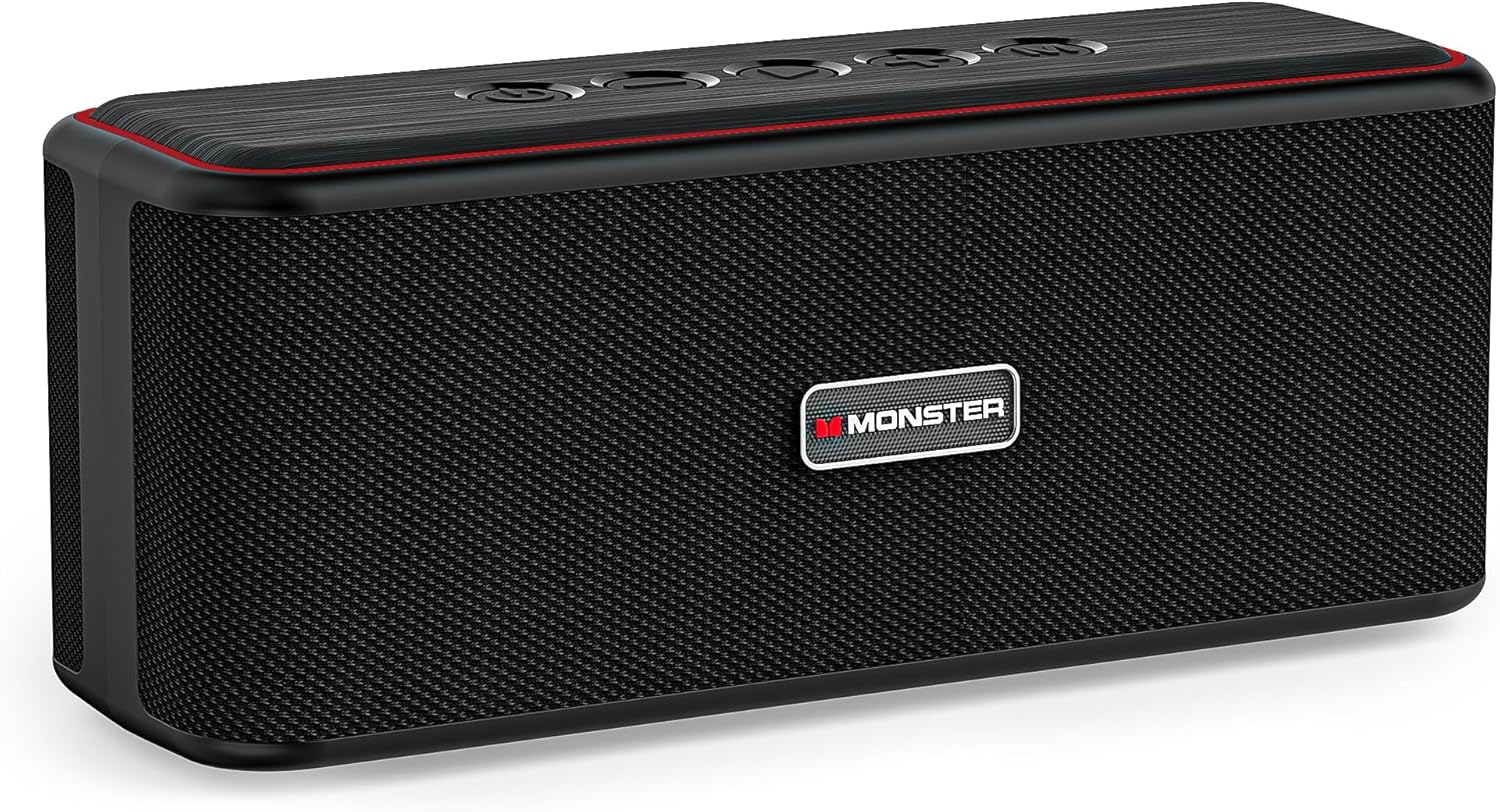 Monster Shock Plus Bluetooth Speaker: 30W Powerful Sound