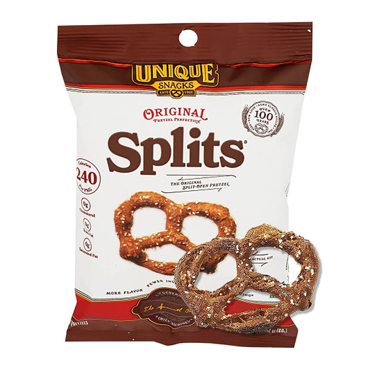 Unique Snacks Original Splits Pretzels - Delicious Homestyle Snack