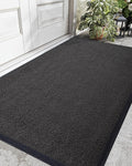 DEXI Front Door Mat 31x47 - Heavy Duty Rubber Entry Doormat