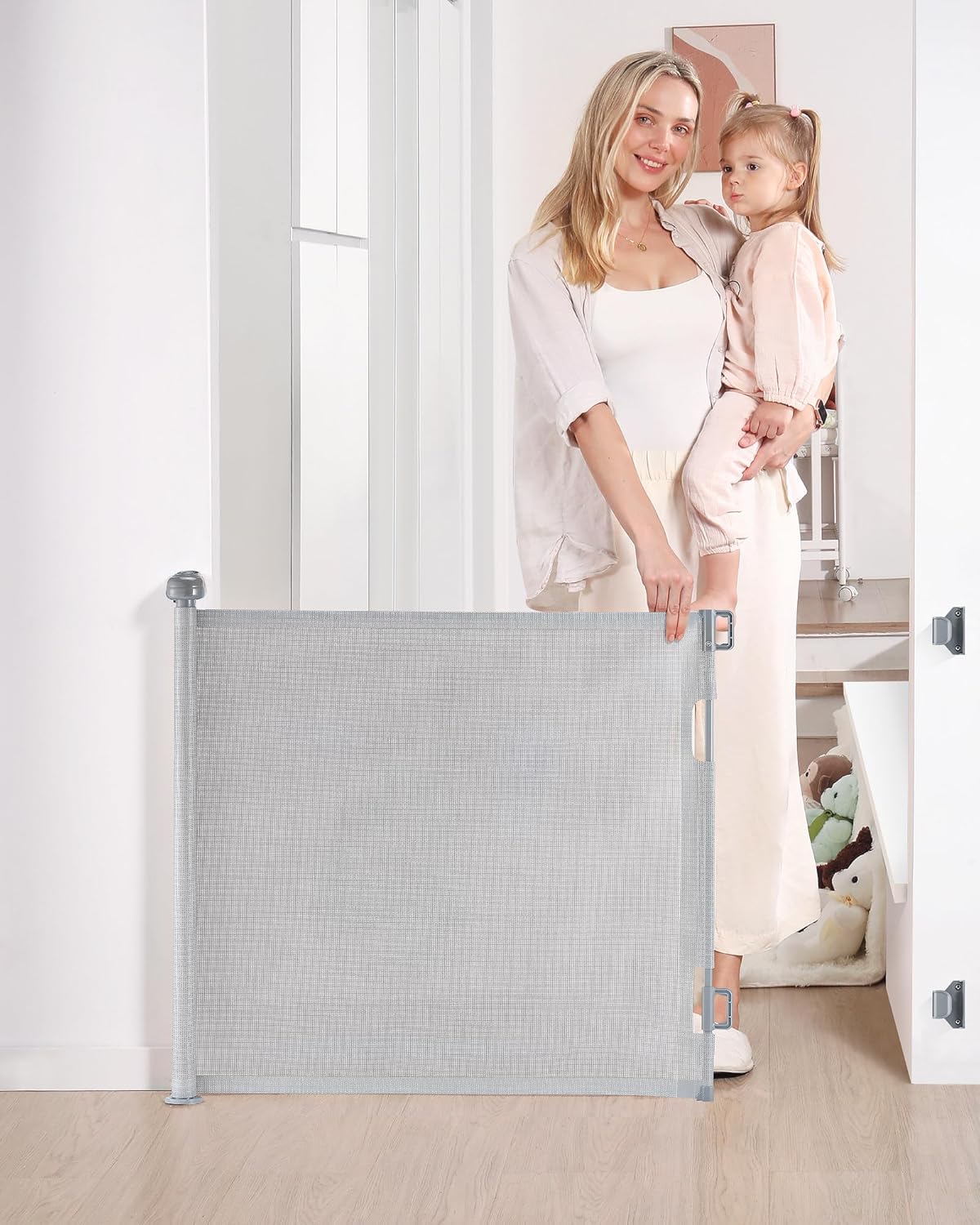 Likzest Retractable Baby Gate: Safety & Versatility