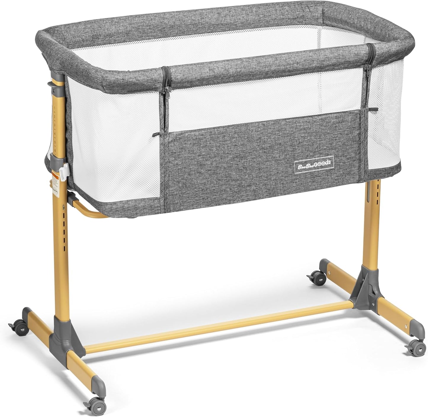 3 in 1 Baby Bassinet with Wheels for Newborns and Infants
