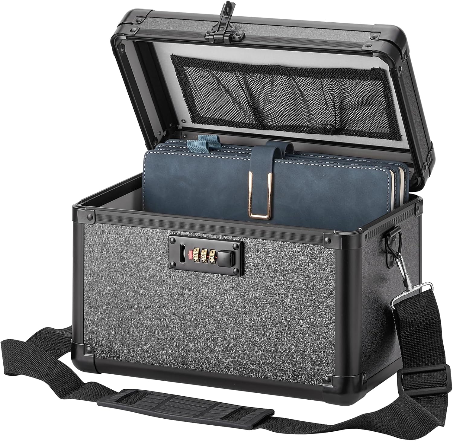 Large Lock Box for Secure Storage of Personal Items and Medicine