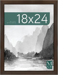MCS Museum Poster Frame 18x24 Espresso Woodgrain for Art