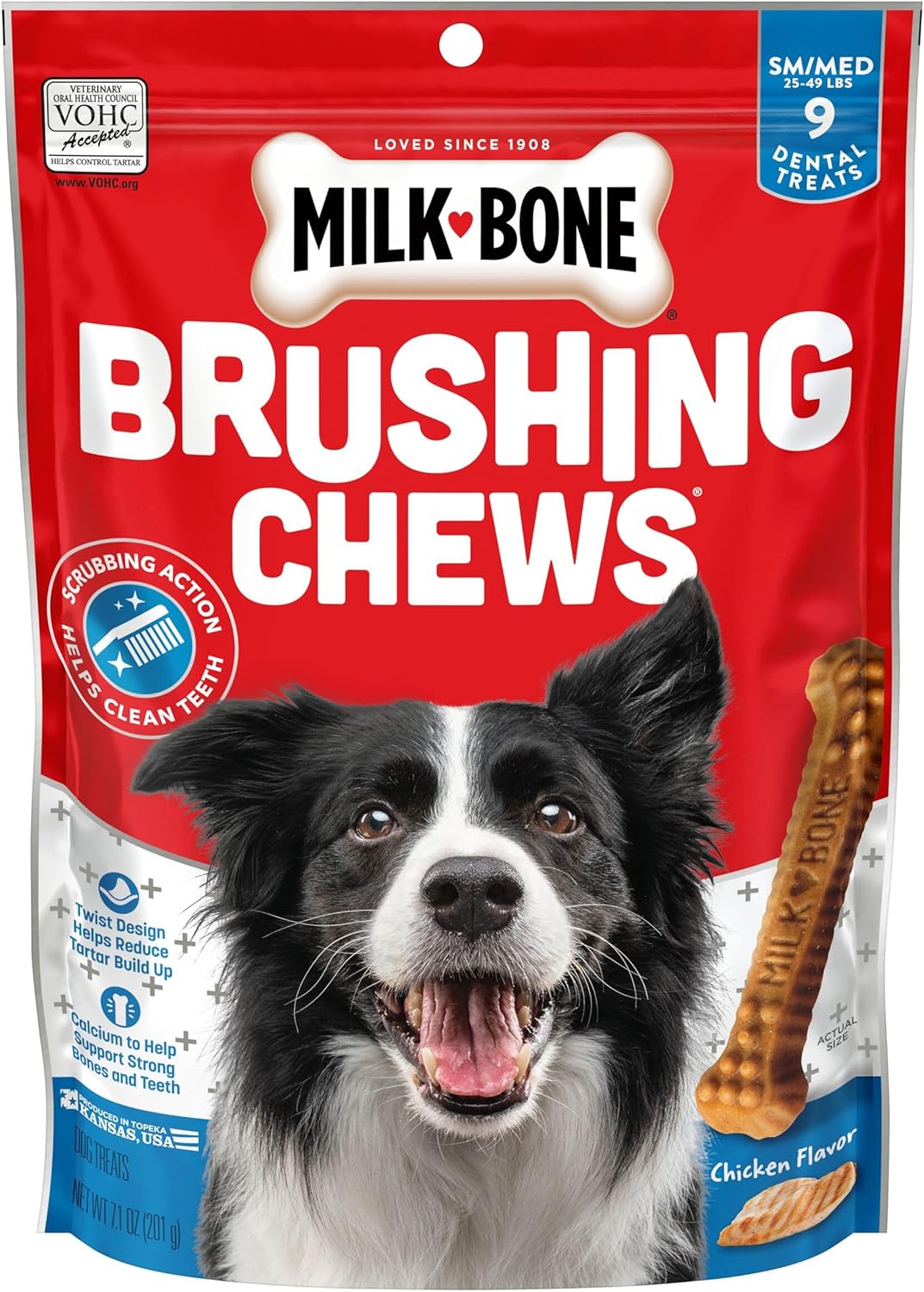 Milk-Bone Original Brushing Chews for Small Medium Dogs
