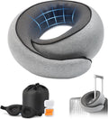 Advanced Memory Foam Neck Travel Pillow - 360 Ergonomic Support