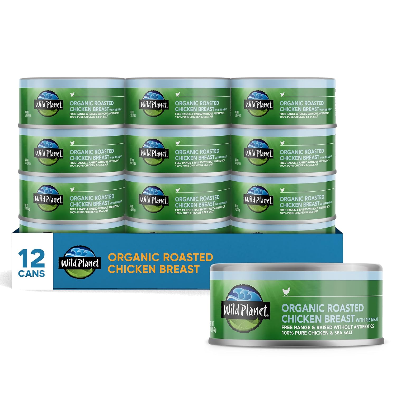 Organic Roasted Chicken Breast - Skinless, Boneless, Gluten Free