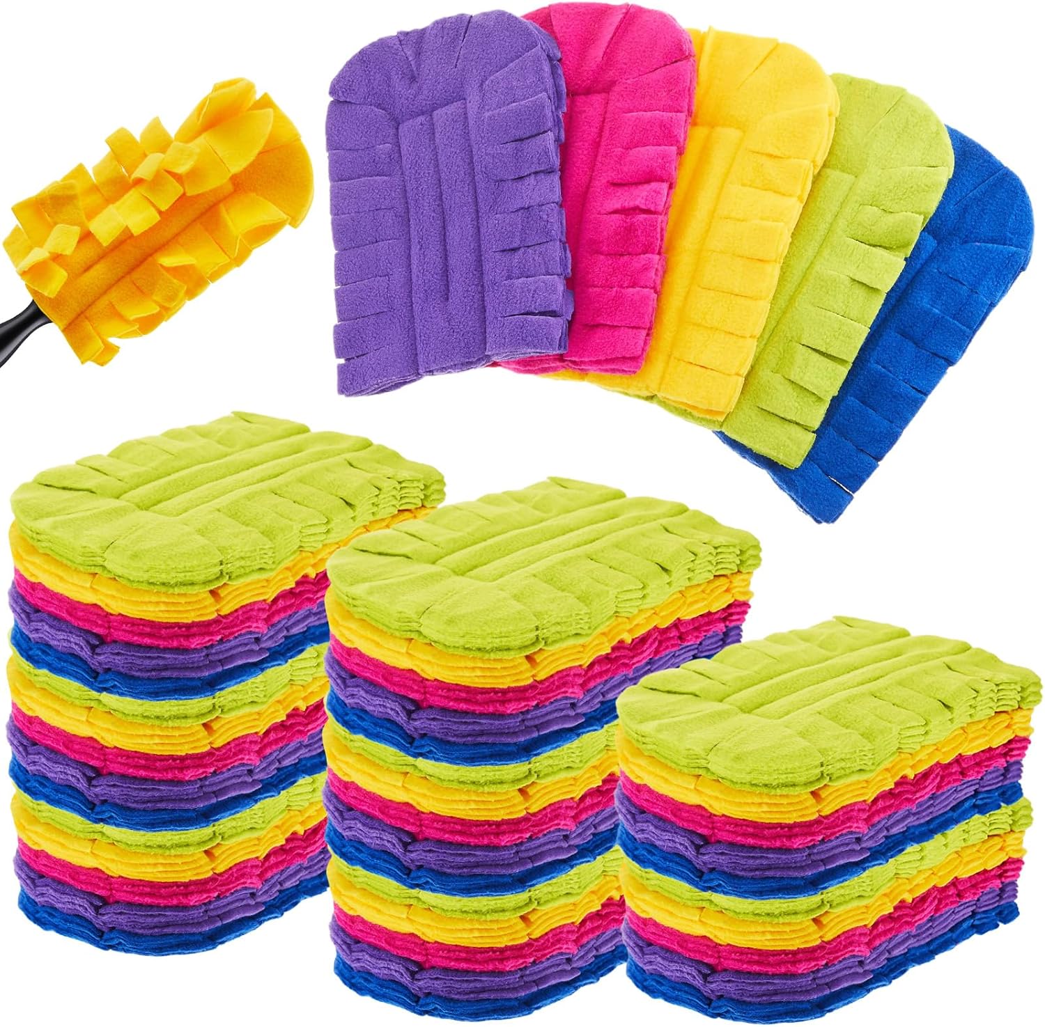 50 Pcs Duster Refill for Multi Surface Cleaning by Zubebe