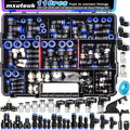 mxuteuk 116PCS Quick Connect Air Hose Fittings for Versatile Use
