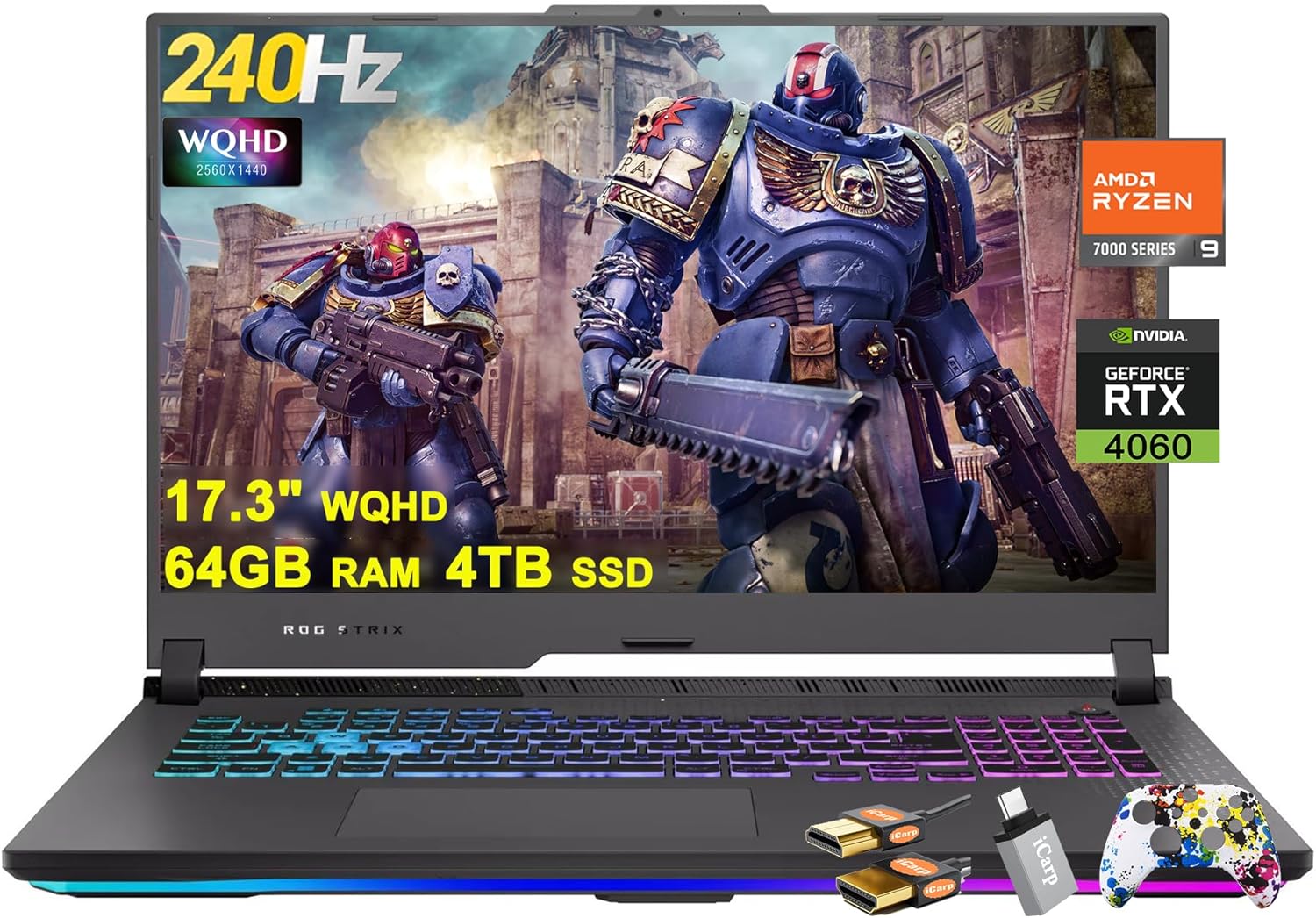 ASUS ROG Strix G17: 240Hz WQHD Gaming Power!