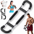 Twister Arm Trainer Adjustable Resistance Chest Workout Bar - Portable