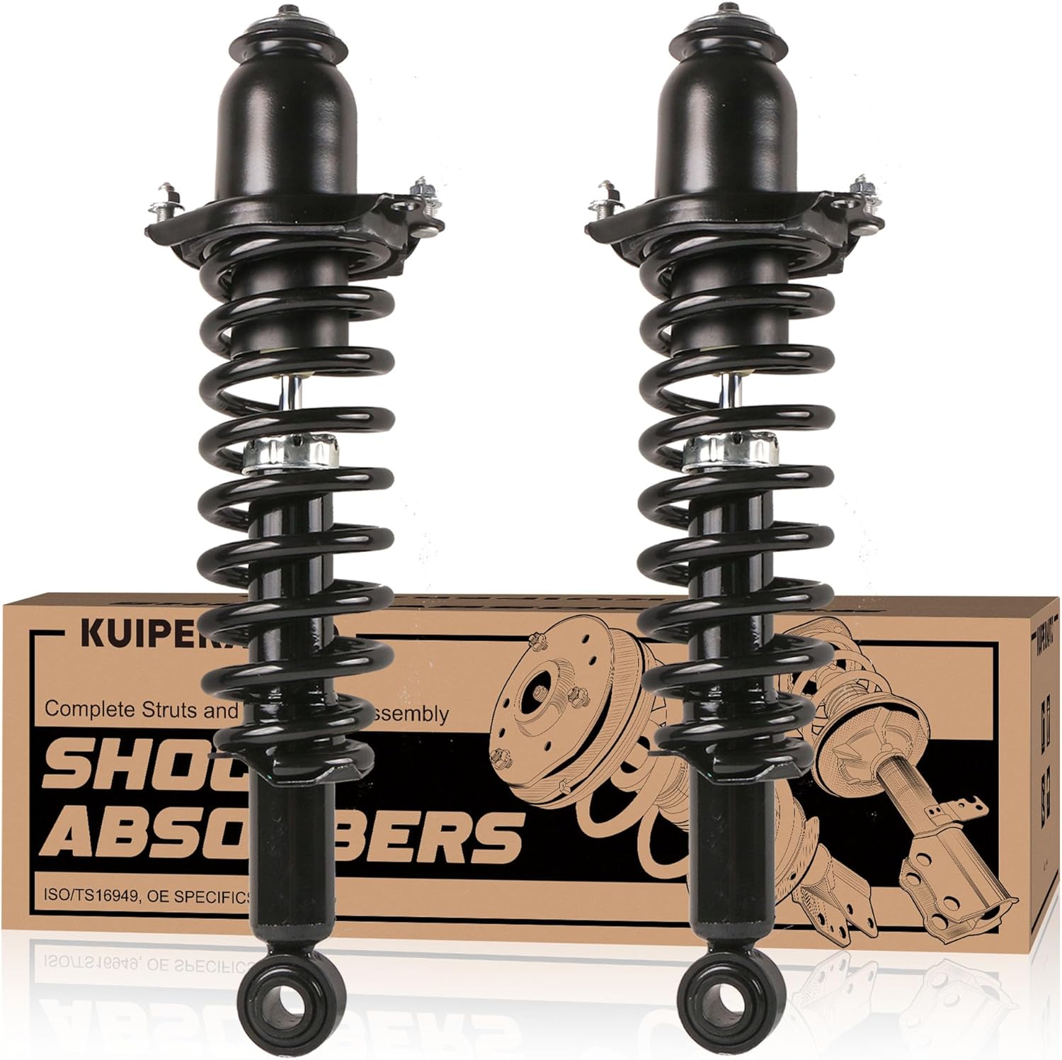 Rear Struts Pair Complete Assembly for 2003-2008 Toyota Models
