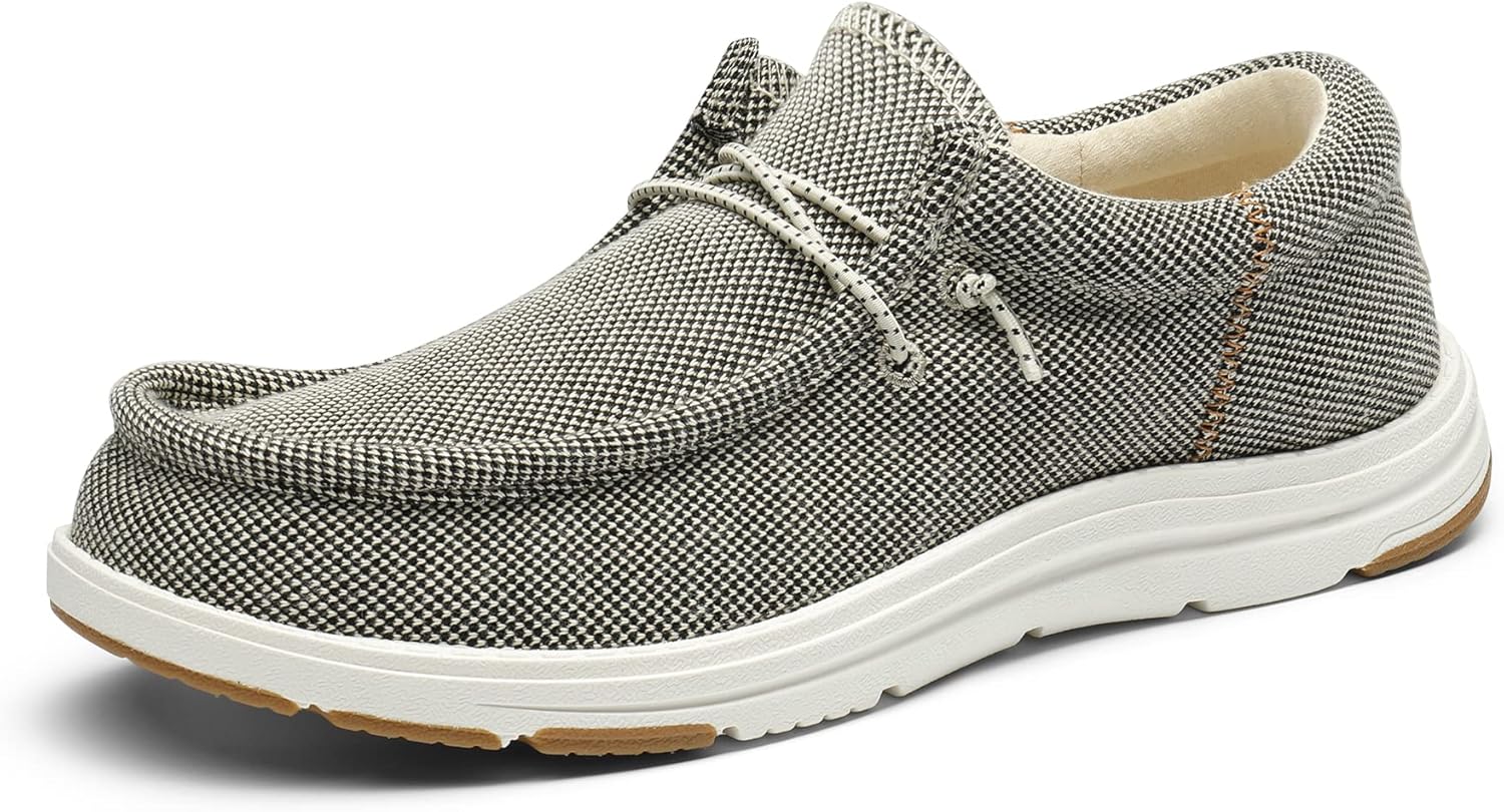 Bruno Marc Men's Arch Support Casual Slip-on Shoes for Comfort