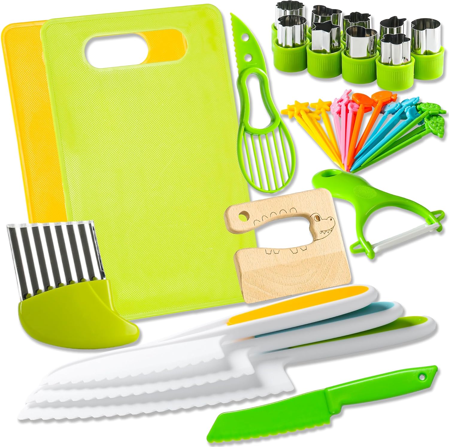 Montessori Kids Knife Set: Real Cooking Fun!