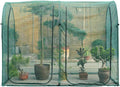 Poray Large Tunnel Plant Netting Cover 8.2 ft x 4 ft - Tall 6 ft Crop