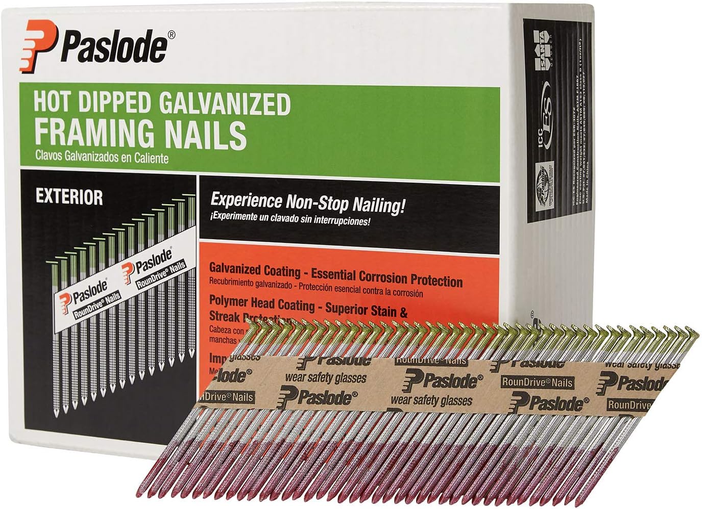 Paslode Hot Dipped Galvanized Framing Nails for Reliable Performance