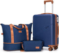 Carry On Luggage 20 Inch with Wheels, Lightweight Travel Set