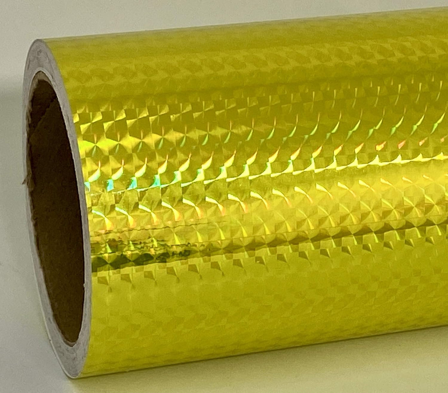Roll of Prism Sign Vinyl Holographic 1/4ft' Mosaic Self-Adhesive