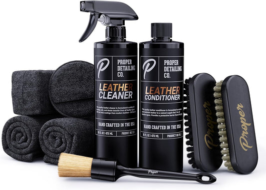 Deluxe Leather Care Kit for Lasting Protection