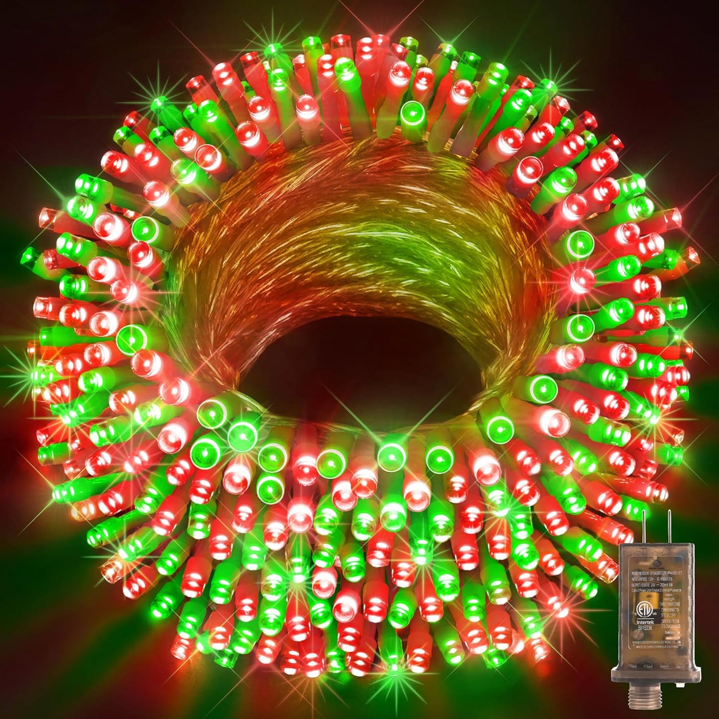 403ft LED String Lights for Outdoor Christmas & Party Decor