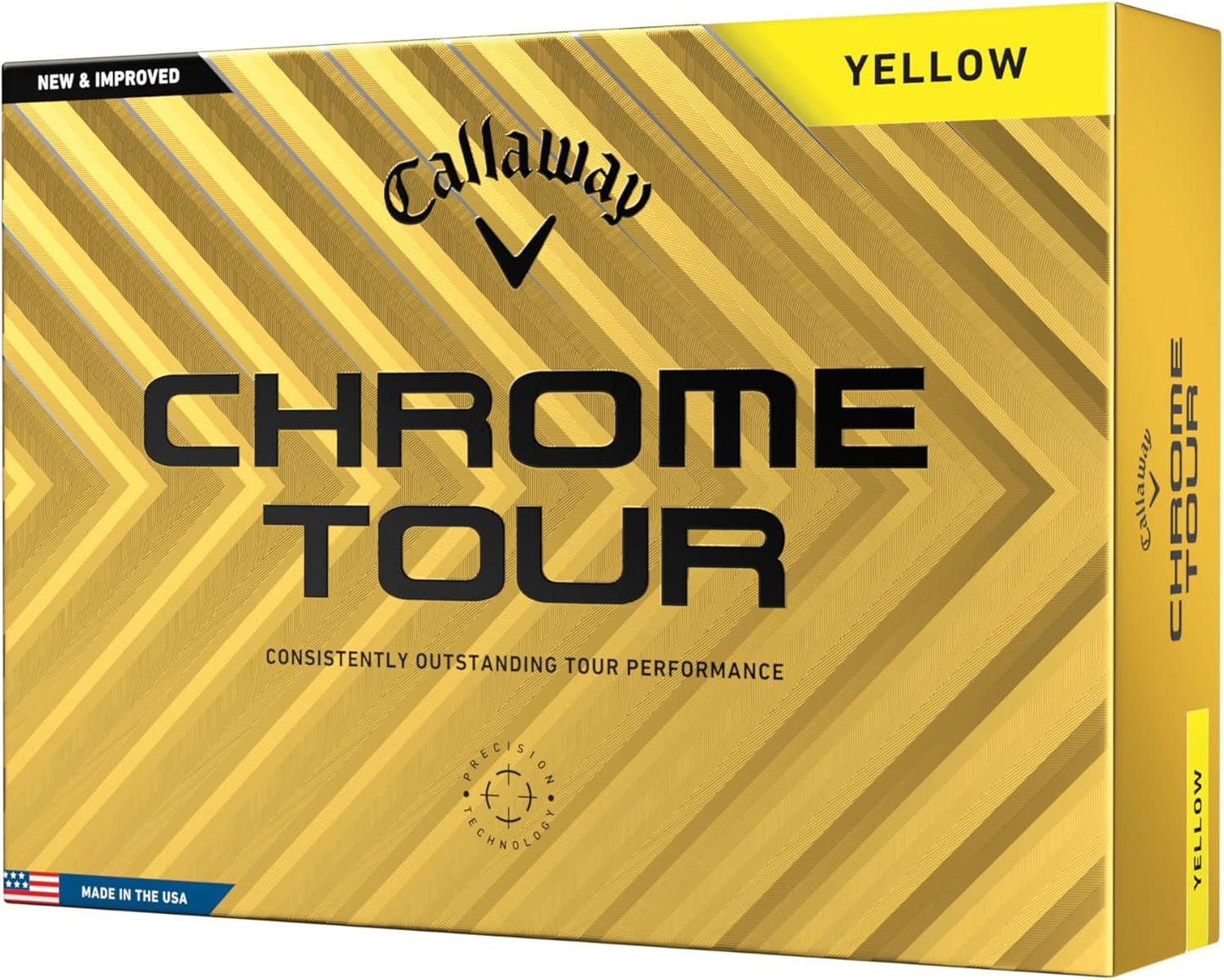 Callaway Golf Chrome Tour Golf Balls for Exceptional Performance