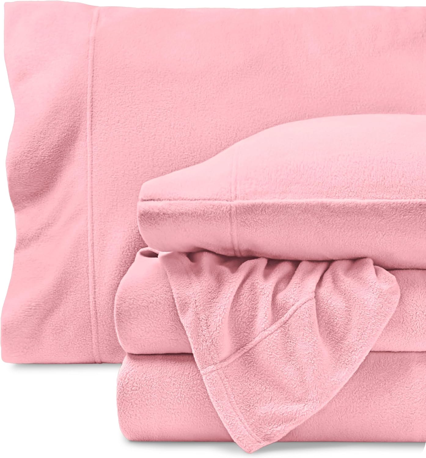 Bare Home Super Soft Fleece Sheet Set for Cozy Comfort